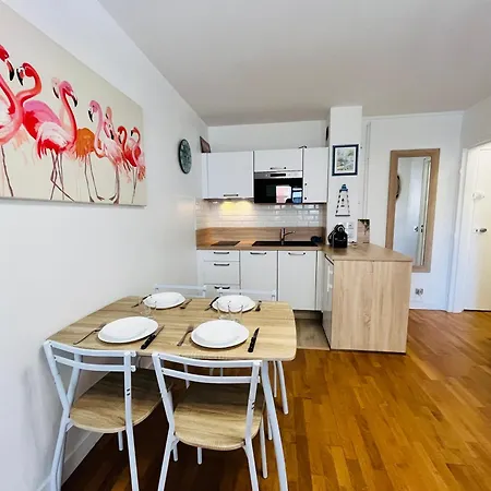 Le Mirabeau - Plein Centre - Terrasse Apartamento Deauville