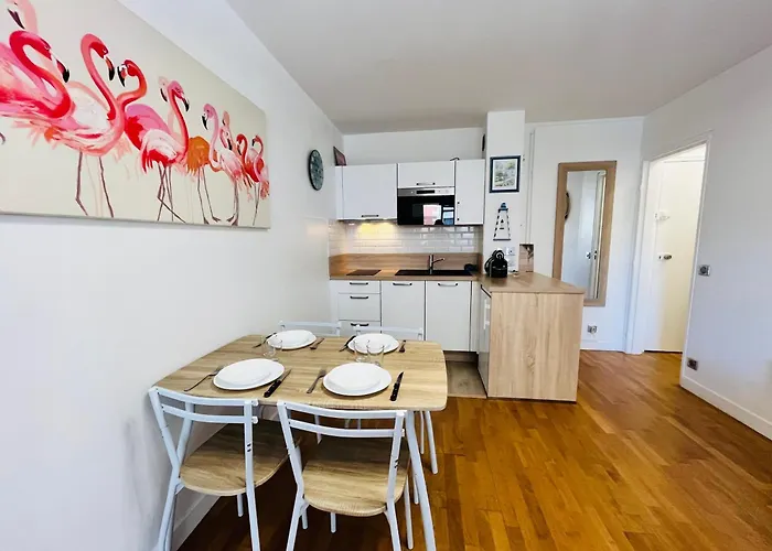 Le Mirabeau - Plein Centre - Terrasse Apartamento Deauville